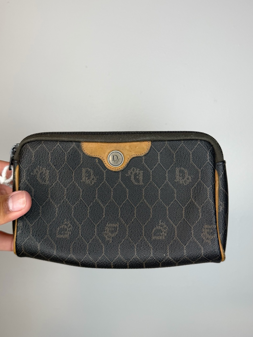 Dior Leather Clutch Bag